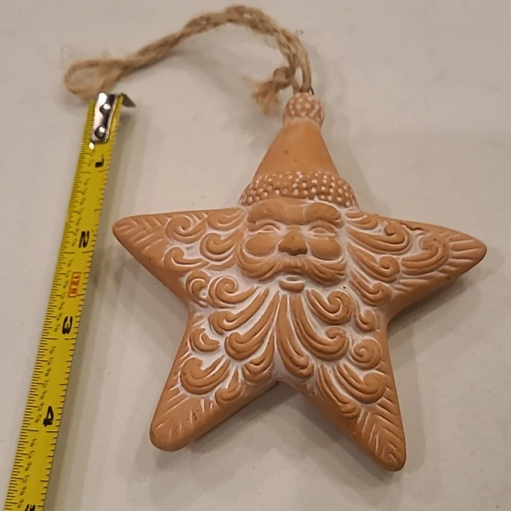Pier 1 Imports Terracotta Santa